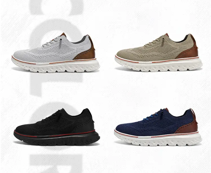 🔥Last Sale🔥 Men's Hands Free Slip On Oxford Shoes